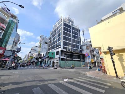 Góc ngã tư 162 trần quang diệu 14x25m 2500m2 hầm 10 lầu