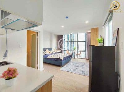 Studio full nội thất cửa kính lớn ngay khu sân bay - tân bình