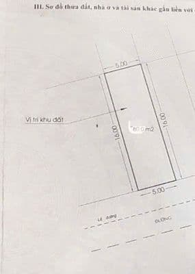 Đất 5x16m, chợ Bình Điền, P.7, Q.8