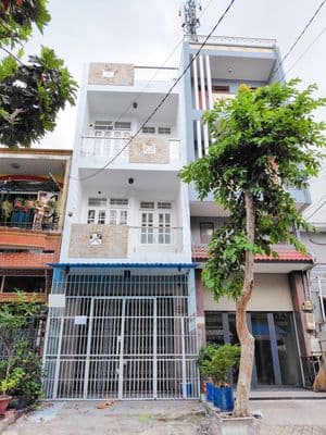 nhà mặt tiền ngay Cầu Xéo vô, 4 x 15m, 1 lầu 5pn, vừa ở vừa kinh doanh