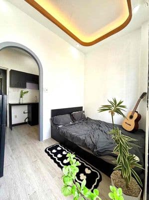 CHDV Balcony_1PN Tách bếp_Máy giặt riêng_Full NT_Đón ánh sáng tự nhiên