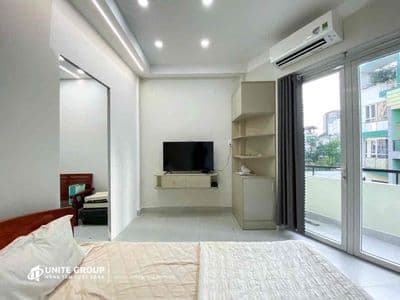 cho thuê căn hộ 40m2 1PN có ban công full nội thất Huỳnh Tấn Phát, Q7