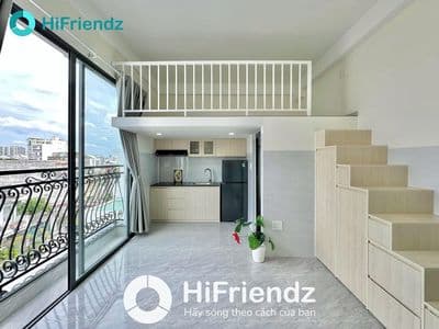 Căn hộ ban công duplex mới xây ngay bùi đình túy