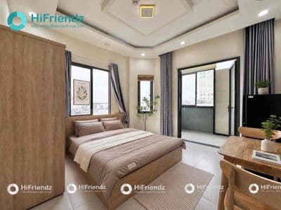 Studio ban công nhà mới 100%