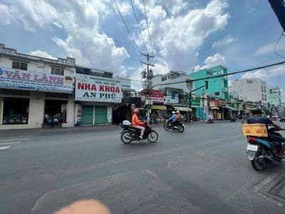 Bán nhà góc mặt tiền hậu giang quận 6