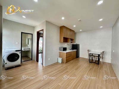 Căn hộ 1pn ban công - gần chợ bà chiểu - full nội thất - thang máy