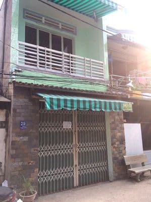 CHO THUÊ NHÀ nguyên căn 4x14m, 1 TRỆT + 1 LẦU, hẻm 7m thông