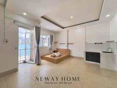 Cho thuê căn hộ Studio Ban công Q8 gần cầu chữ Y, cầu Nguyễn Văn Cừ