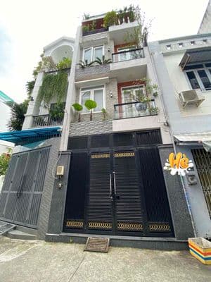 Cho thuê nhà 4 tầng + sân thượng, đường xe hơi, nhay Vạn Phúc