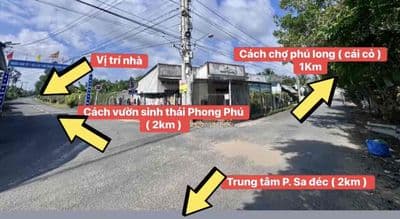 Nhà cấp 4 mặt tiền nhựa