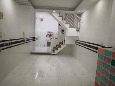 cho thuê nhà 102// lê văn thọ (3x10) trệt , lầu , 2pn , 2wc nhà trông