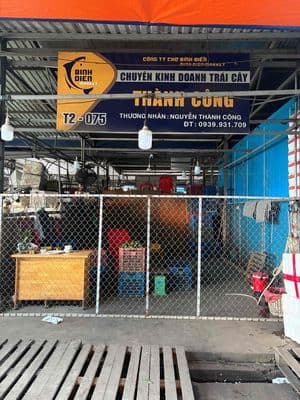 Cho thuê ô vựa T2-075