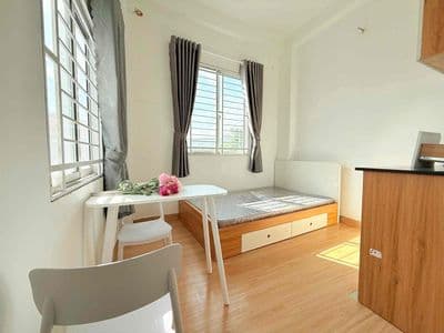 Căn hộ 2pn ban công full nt-nhà mới quận 10-q3-tân bình-bắc hải-q11
