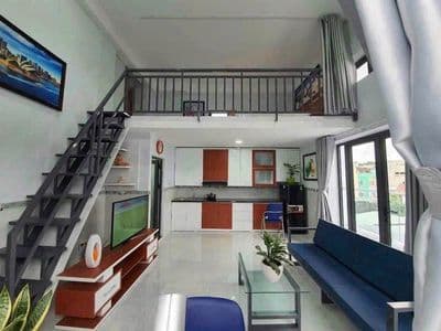Cho thuê căn hộ dịch vụ Trần Văn Ơn, TDM