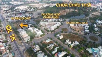 Bán đất TĐC Châu Thới - Dĩ An 100m2 ngang 4m
