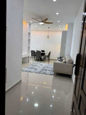 cho thuê căn hộ 2pn* Góc có NT mới*cc BellezaQ7*Dt 88m2- Giá 12 tr
