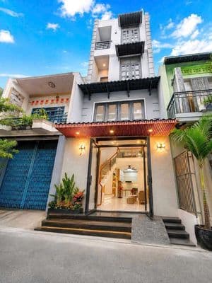 Hẻm 5m âu cơ, lạc long quân - nhà 4 tầng mới dtsd 80m2