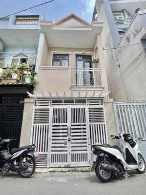 Cho Thuê Nhà 1 Trệt 1 Lầu 4x17m Hẻm Xe Hơi Lý Phục Man