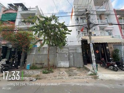 Bán đất khu Tên Lửa, MT đường Số 25A, DT 4 x 20m, giá 8.9 tỷ
