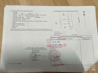 Chính chủ gửi bán Mặt Tiền DT607 Trần Thủ Độ 10x20m, thực tế 250m2