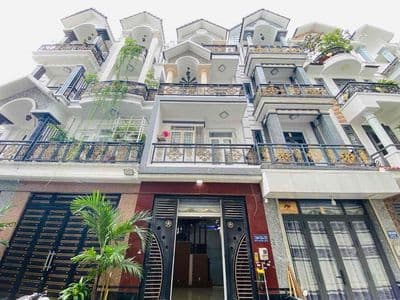 Khu cao tầng 413 lê văn quới - 4 tầng 4m x 14m - đang cho thuê 17tr/th