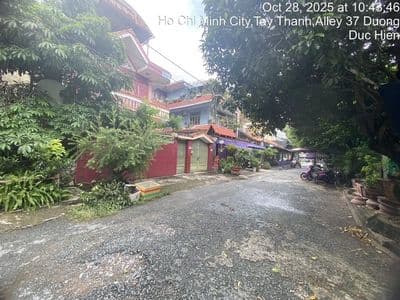 Ngân hàng thanh lý lô đất đẹp full thổ đường Dương Đức Hiền, Tây Thạnh