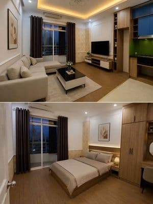 Cho thuê căn hộ D11 Sunrise Building, 90 Trần Thái Tông