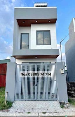 3.5 tỷ - 52m2 thổ - nhà mới 2 tầng - đường thông 10m - đg 8