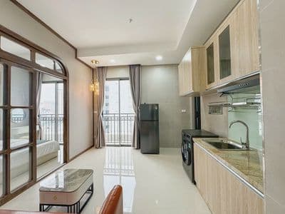 Căn hộ 1pn ban công riêng _ full nội thất _ cầu sắt vườn lài