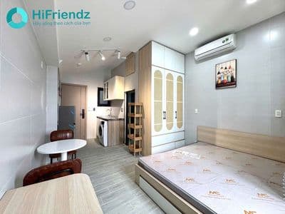 Studio cao cấp mới xây gần cầu nguyễn văn cừ thuận tiện đi quận 1,4,5