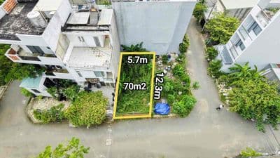 Nhỉnh 3 tỷ - 70m2 - ngang 5.7m, đường ô tô, ngay chợ long trường