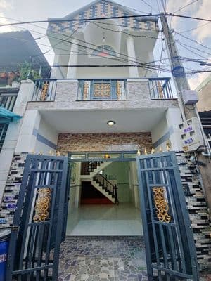 Nhà 4m X 12m Bình chuẩn 3 giá 1 tỷ 290 triệu 1 trệt 1 lầu.