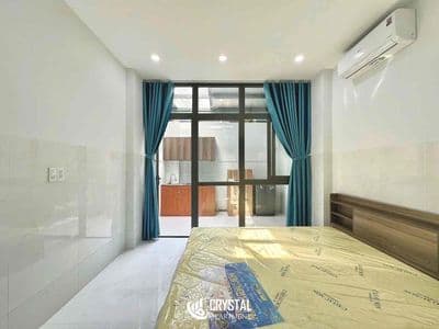 Chdv 1 phòng ngủ - có sân sau - ngay luỹ bán bích - máy giặt riêng