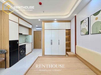 Cho thuê căn hộ full nội thất – mới xây 100% – dọn vào ở ngay