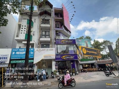 Bán mặt tiền 123 Nguyễn Chí Thanh (DT: 4x15m, trệt 4 lầu) quận 5
