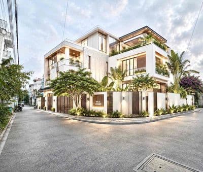 82m2 - lô góc 2 mặt tiền ngay đông tăng long – ngang 6.4m