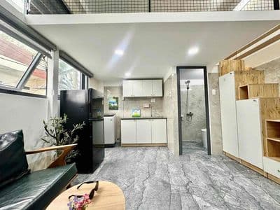 Trống lại studio full nội thất phan văn hớn
