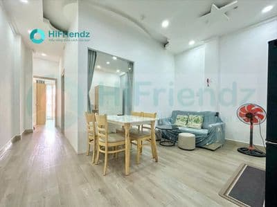 Căn hộ 2pn1wc gần cầu calmette_80m2_ở được 4người4xe_full nt_ban công
