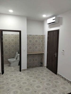 Phòng mới có máy lạnh có chỗ để ôtô nhận khách nuôi pet huỳnh tấn phát