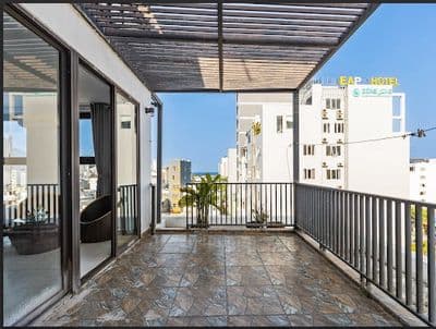 Cho thuê căn hộ đường võ văn kiệt, quận sơn trà, ban công lớn view phố