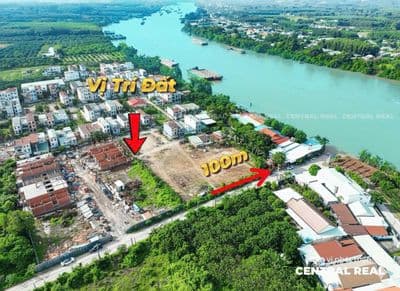 Đất f0 view sông giá 980tr/nền ngay p.tân triều sổ riêng thổ cư 100%