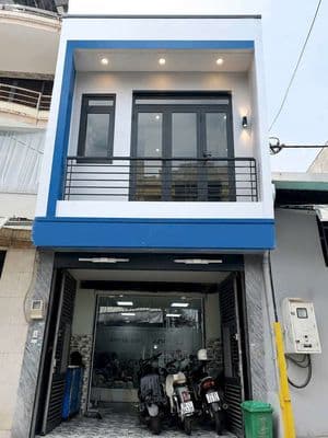 Cho thuê nhà mặt tiền hẻm kinh doanh khu lê văn quới, 5pn, 5 máy lạnh