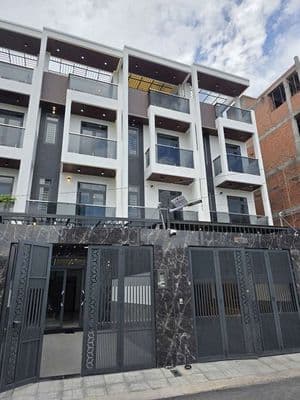 Cho Thuê Nhà Đẹp Nguyễn Oanh Giáp Q. 12;(4x20m)4 tầng-4pn6wc-Gia 17tri