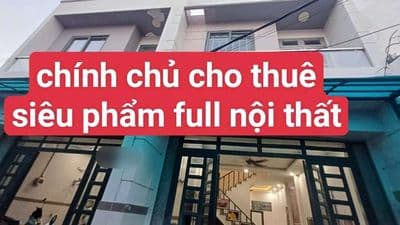 Chính chủ cho thuê biệt thự mini full nội thất cao cấp