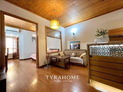 Căn hộ 1pn style nhật rộng 60m2_tách bếp full nội thất _yên tĩnh