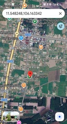 Đất thổ cư trung tâm thị trấn Tân Châu