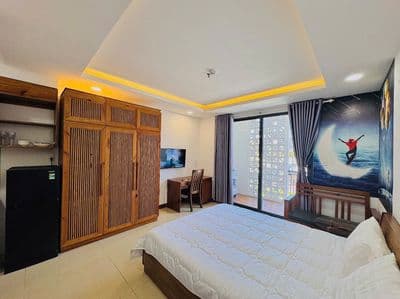 Căn hộ studio có ban công - gần biển mỹ khê