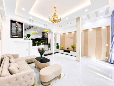 Mặt tiền biệt thự mini .ngang 6m .dt 96m.