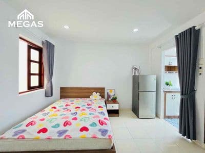 Studio tách bếp bancol rộng 35m2 ngay chân cầu vượt 3/2 quận 10