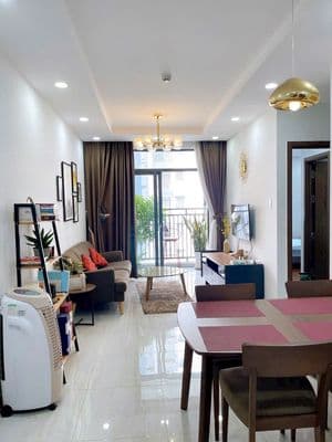 Cho thuê căn hộ Him Lam Phú An nhà full nội thất 69m2 2PN 2WC